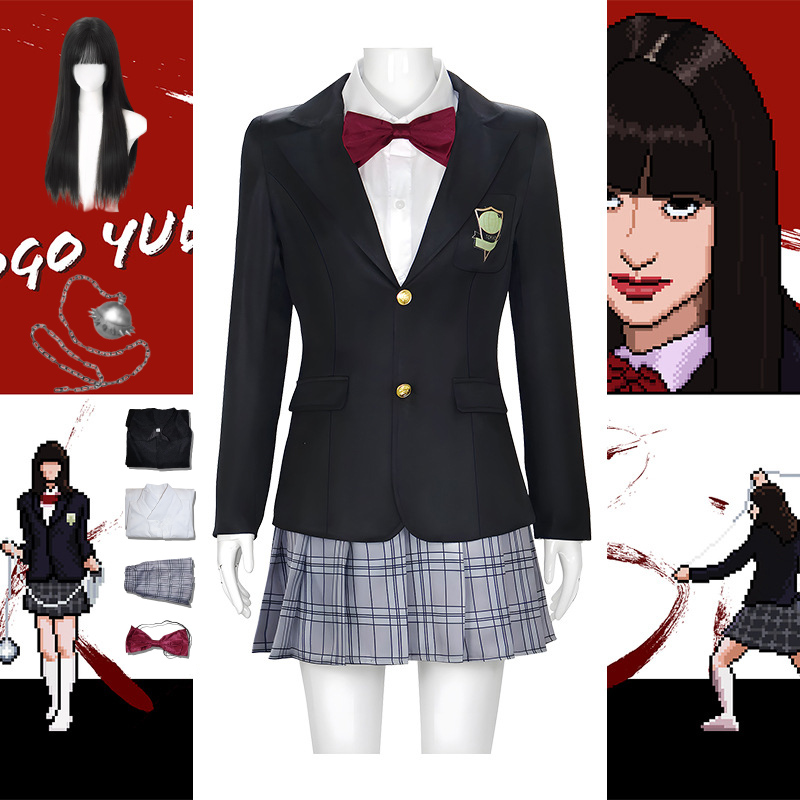 Formal Skirt - Halloween Gogo Yubari Cosplay Black Uniform