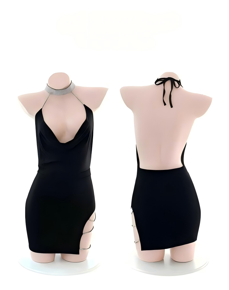 Lace Dress - Sexy, strapless, plus-size lingerie, sexy deep