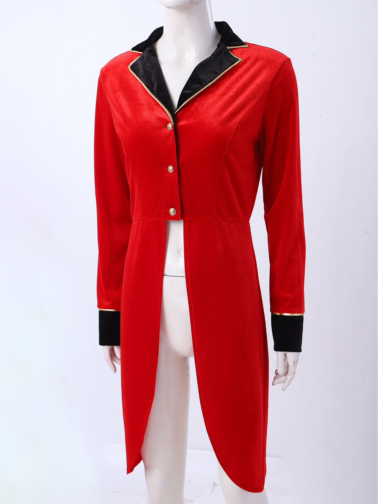 Womens Blazer - Womens Circus Ringmaster Jacket Tailcoat Showman