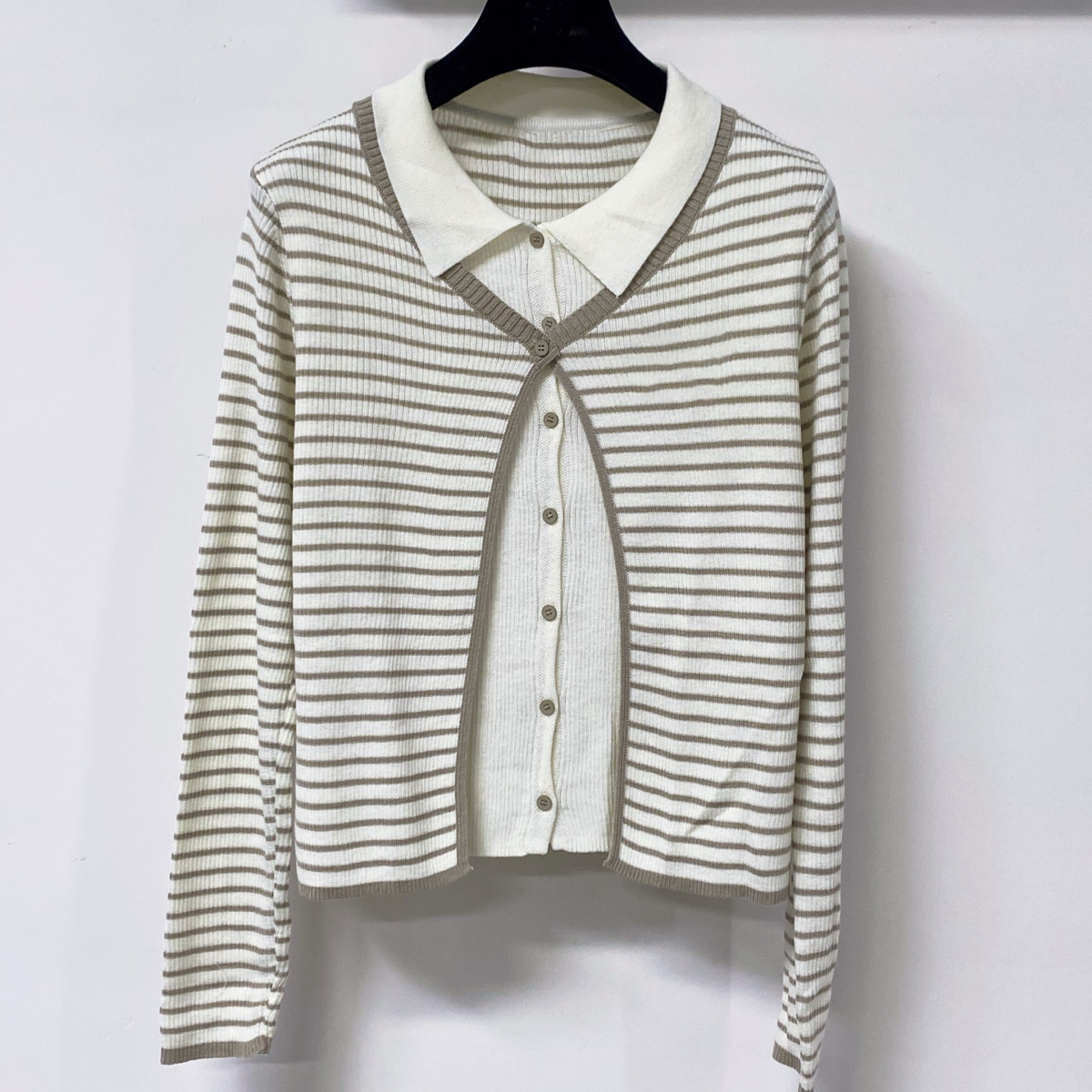 High Quality Women Polo Collar - Silk Blouse ulasan dan harga