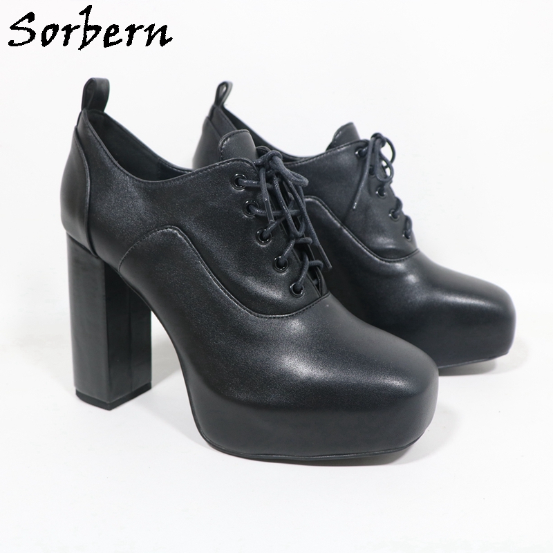 Sorbern Unisex Style Pump Shoe - Pump Heel Block ulasan dan harga