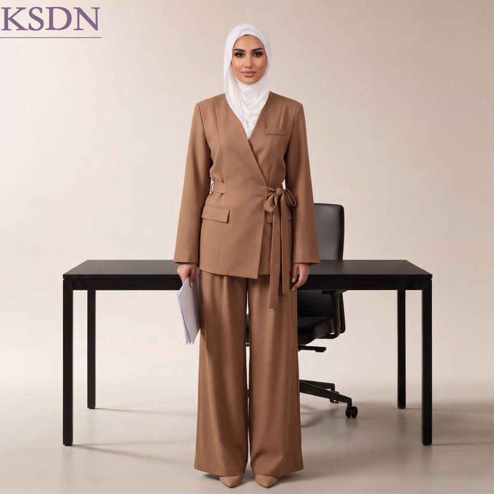 Hijab Office Women's Suit Eleg - Womens Blazer ulasan dan harga