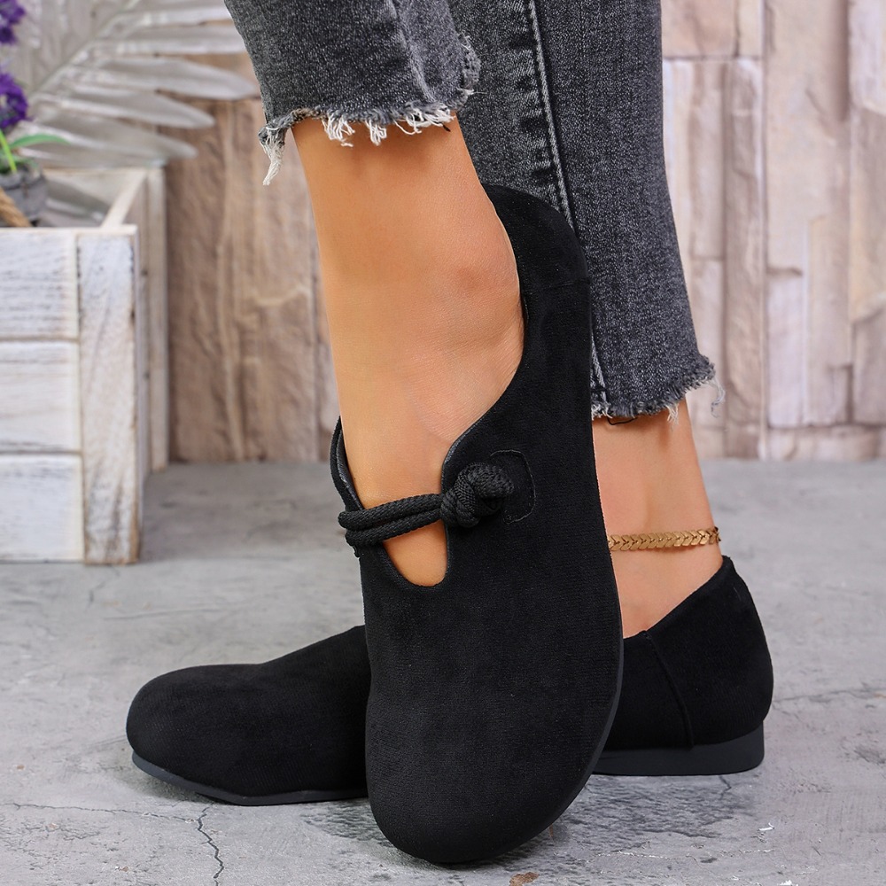 Women Flat Loafers Round Toe K - Womens Heels ulasan dan harga