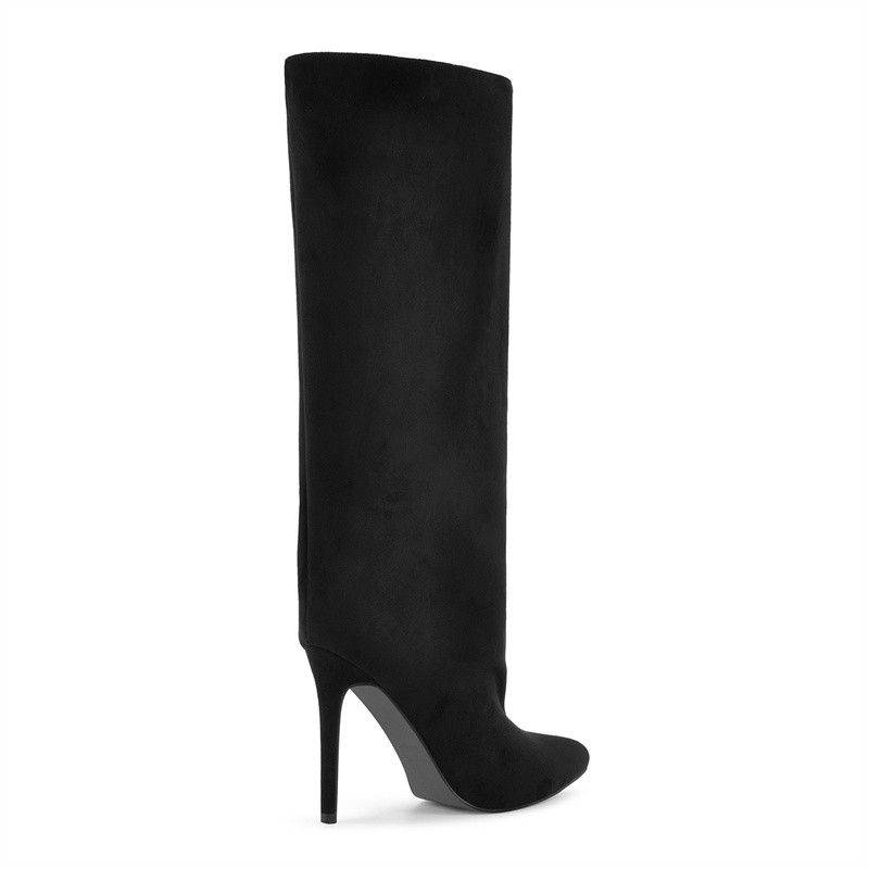Onlymaker Black Faux Suede Kne - Formal Dress ulasan dan harga