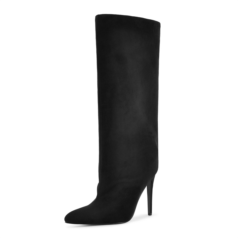Onlymaker Black Faux Suede Kne - Formal Dress ulasan dan harga
