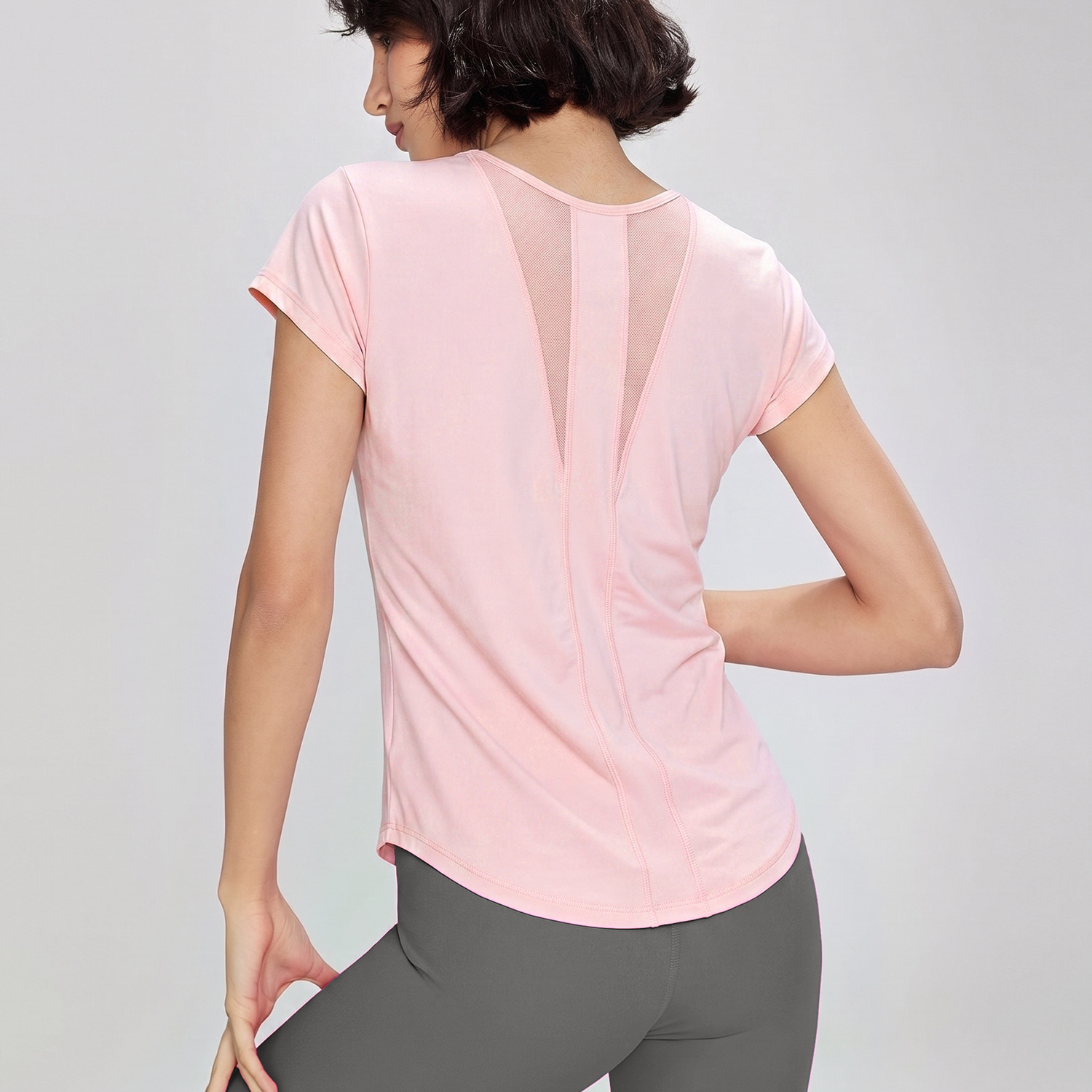 Women Quick Dry Ice Silk Short - Silk Blouse ulasan dan harga