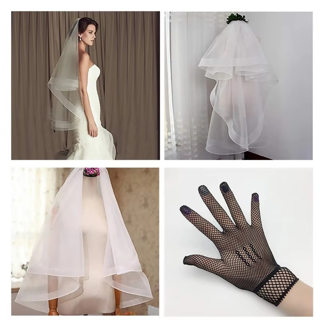 Assorted Colors Stretch Horseh - Wedding Dress ulasan dan harga