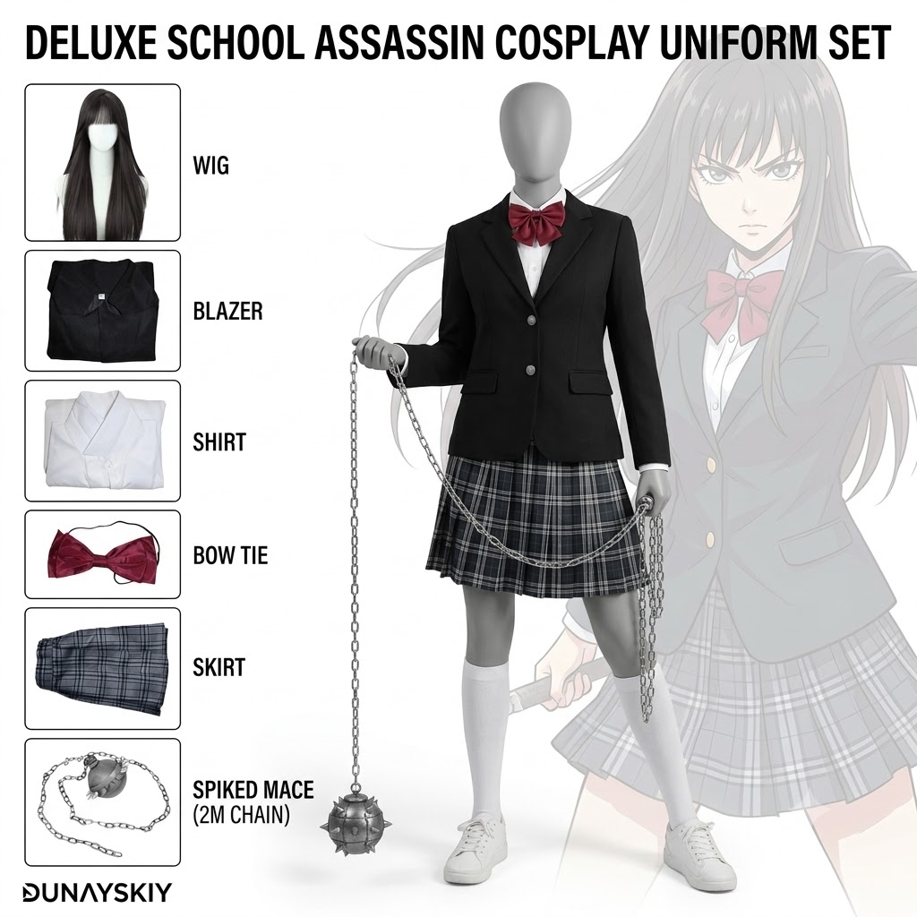 Gogo Yubari Black JK Skirt Uni - Formal Skirt ulasan dan harga