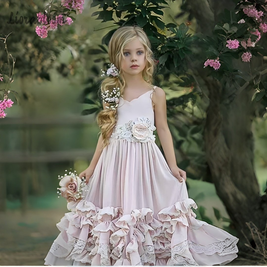Girls' Halter-Neck Deep V-Neck - Formal Skirt ulasan dan harga