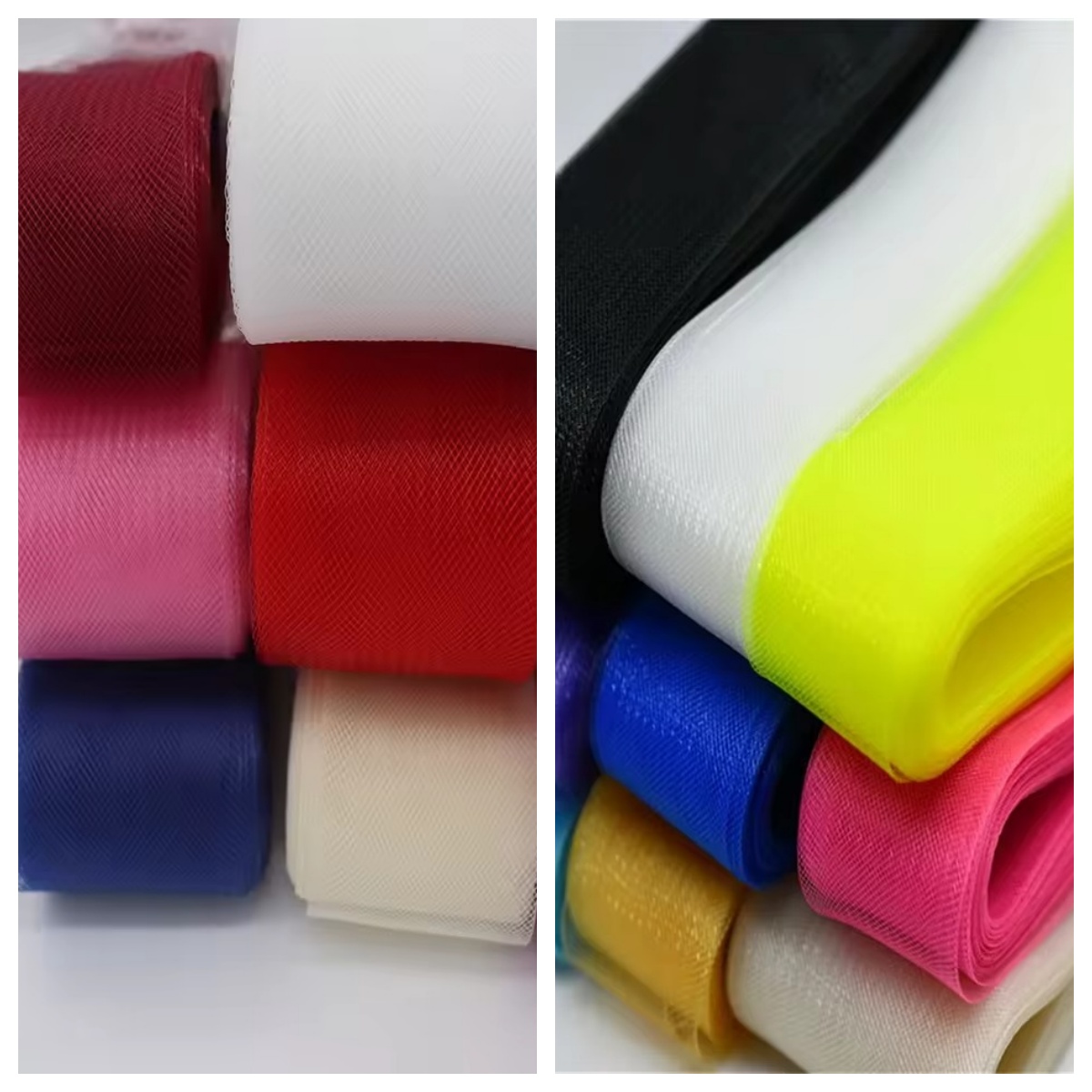 #30 Color 100 Yards Stiff Mesh - Wedding Dress ulasan dan harga