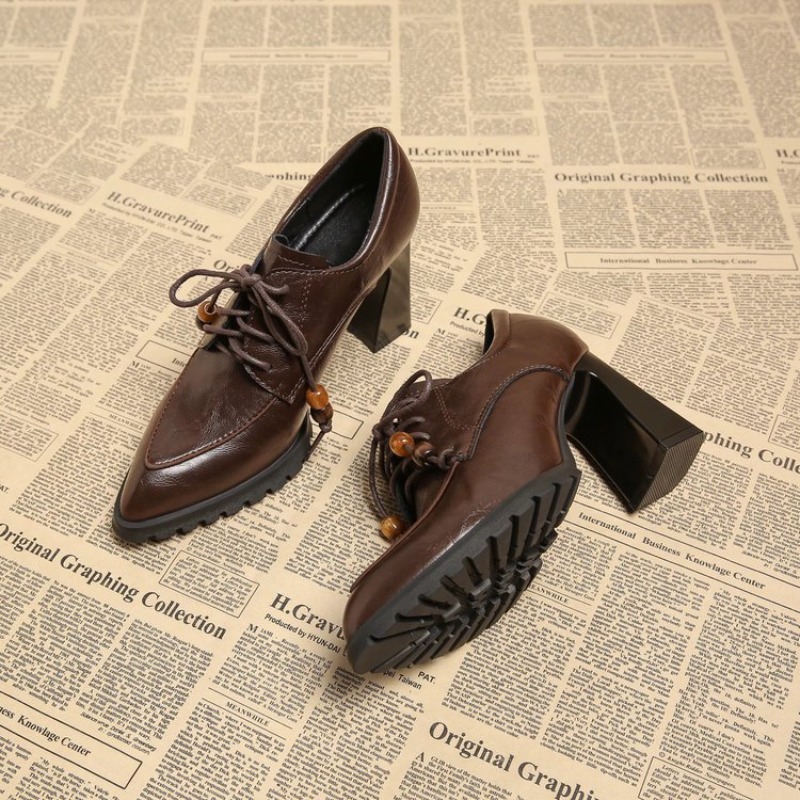 French Deep Mouth Block Heel S - Pump Heel Block ulasan dan harga