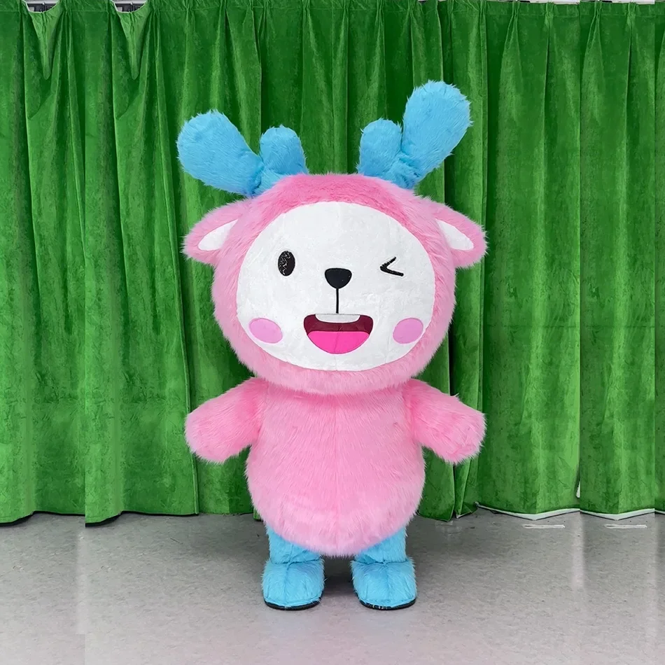 Colorful Inflatable Bear Deer  - Womens Suit ulasan dan harga