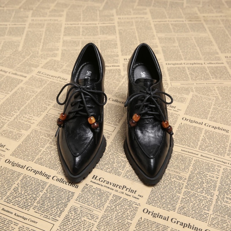 Retro Strappy Deep Mouth Singl - Pump Heel Block ulasan dan harga