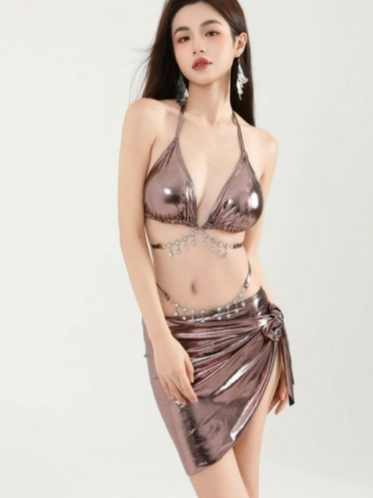 Women Sexy Tie Bikini Set Y2k  - Womens Suit ulasan dan harga