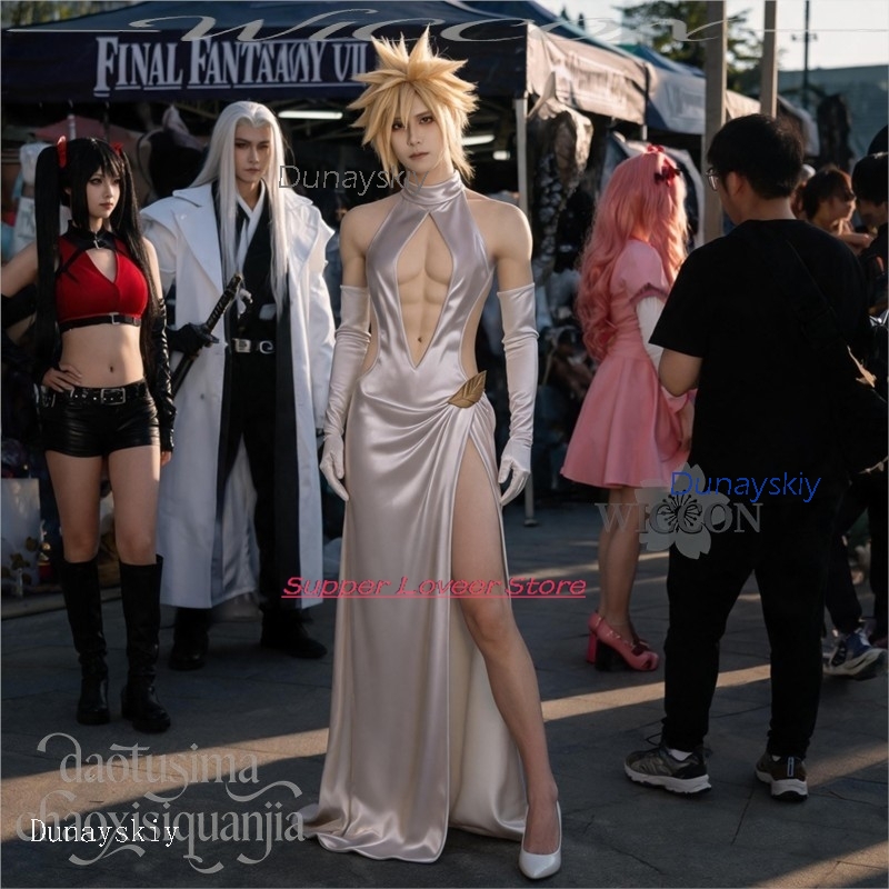 Anime cosplay Halloween costum - Evening Gown ulasan dan harga