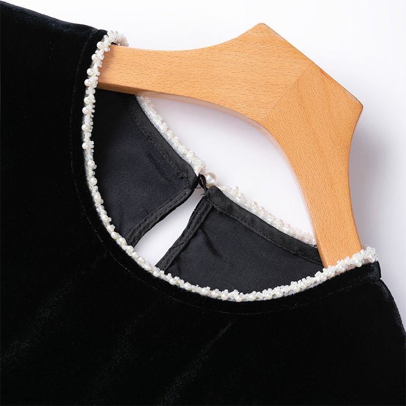 100% Mulberry Silk Lining Blac - Silk Blouse ulasan dan harga