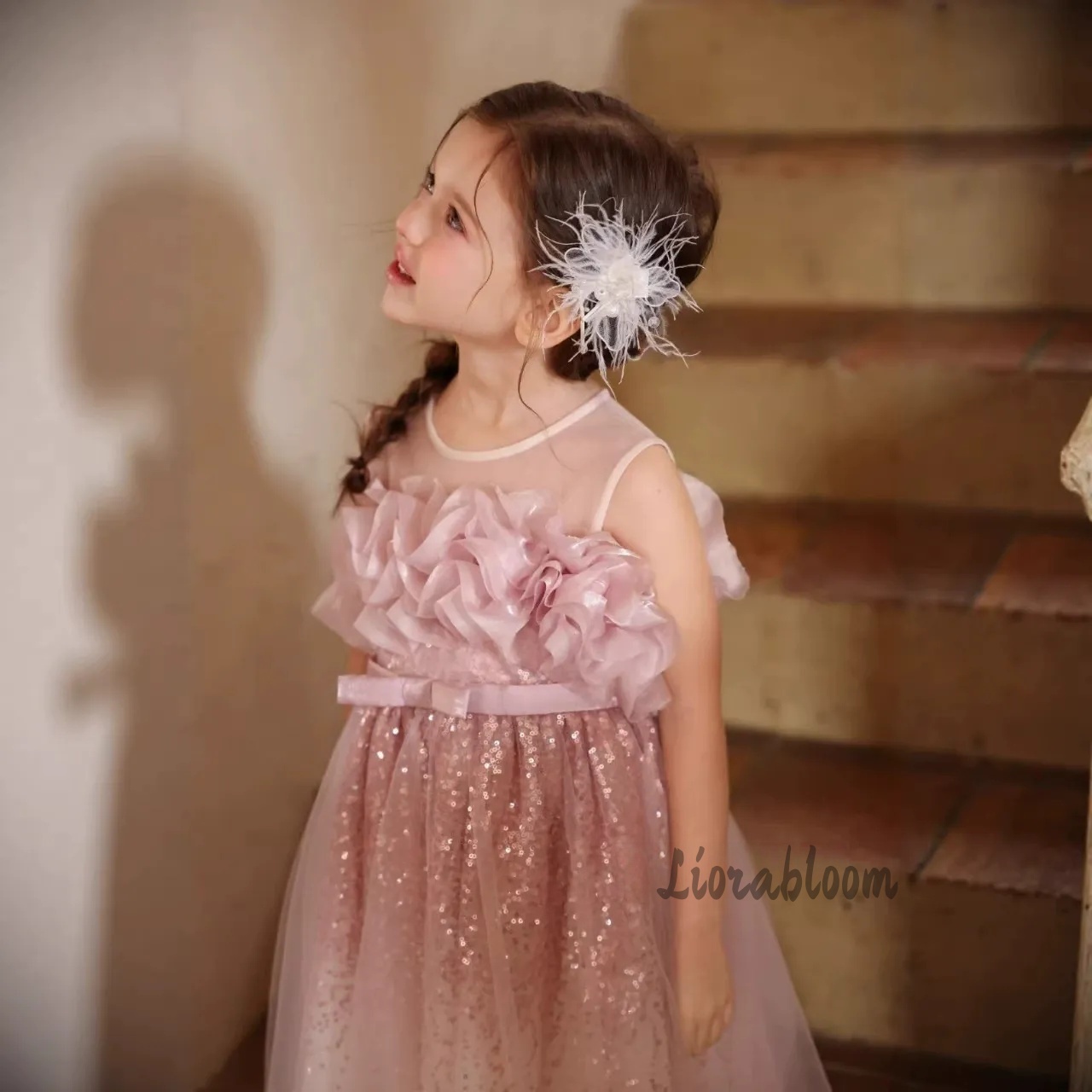 Girls' Pink Wavy Tulle Formal  - Formal Skirt ulasan dan harga
