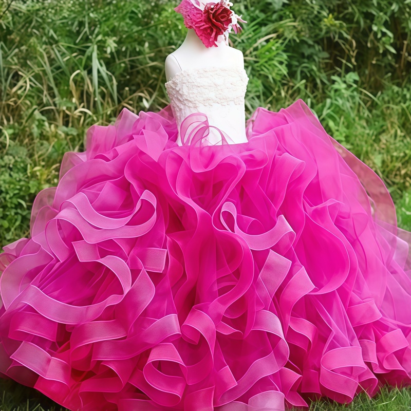 Plain Crin Horsehair Braid Fla - Evening Gown ulasan dan harga