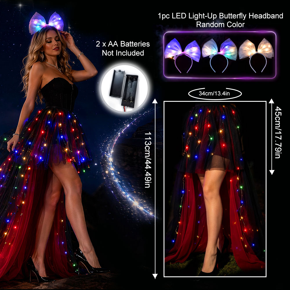 Black‑Red Princess Tulle Dress - Women'S Red Formal Wear ulasan dan harga