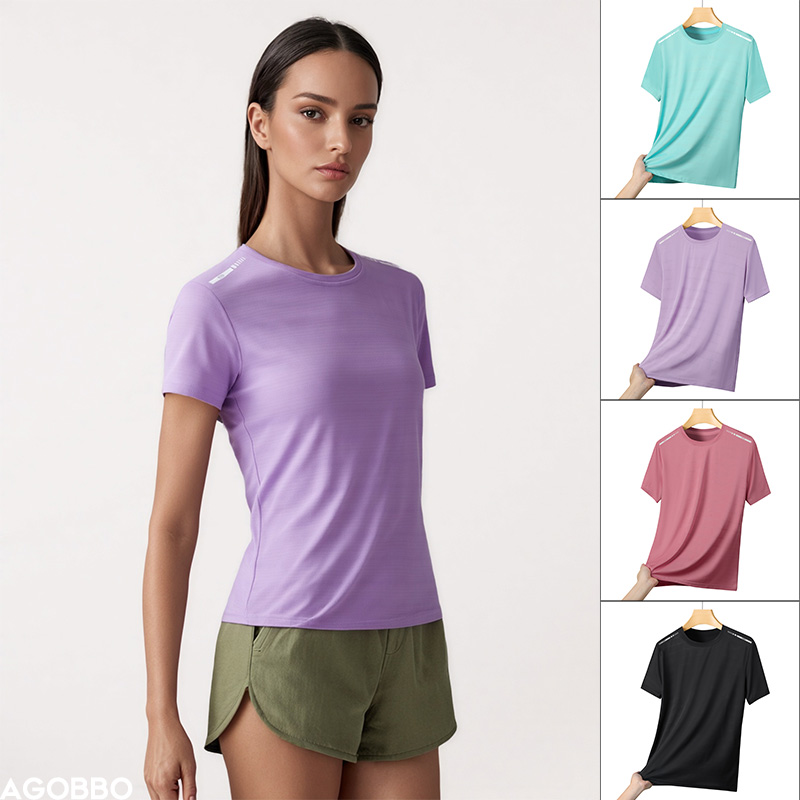 Women Reflective Running T-Shi - Silk Blouse ulasan dan harga